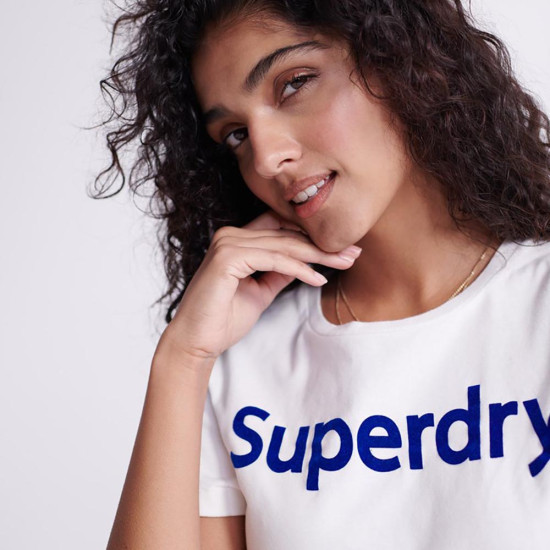 Superdry Γυναικεία κοντομάνικη μπλούζα